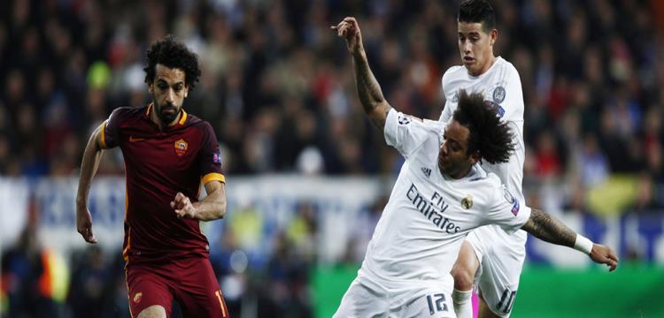 صلاح، مارسيلو، روما، ريال مدريد صلاح، مارسيلو، روما، ريال مدريد